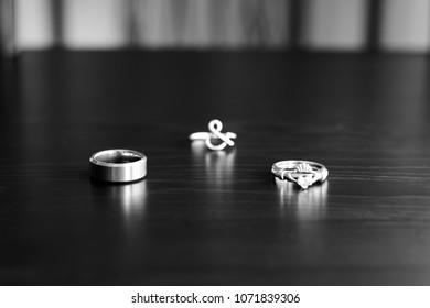 Wedding Rings Displayed
