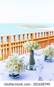 wedding setup detail