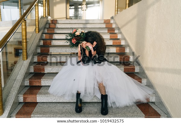 Wedding Style Rock Rocker Biker Wedding Stock Photo Edit Now