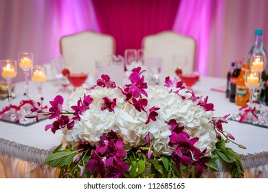 Wedding table decoration