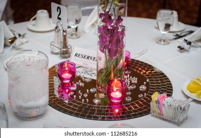 Wedding table decoration