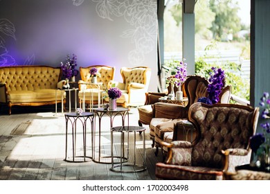 Wedding table decoration luxury style in mint colors with flowers - Powered by Shutterstock