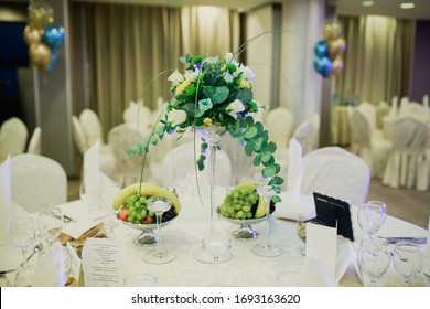 Wedding Table Design With Flowers And Candles