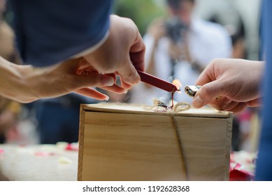 Wedding Time Capsule With Wax Stamp