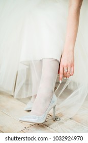 Wedding white Shoes
 - Shutterstock ID 1032924970