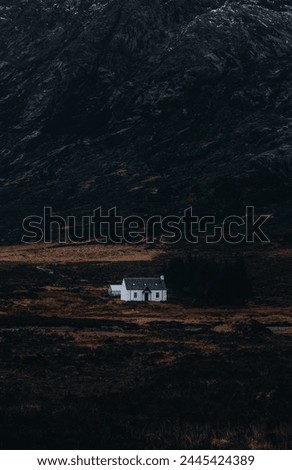 The wee White House in Glencoe, Scotland