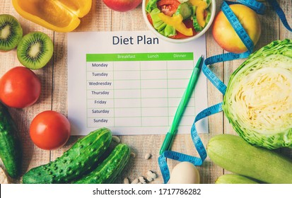 2,464 Diet plan week Images, Stock Photos & Vectors | Shutterstock