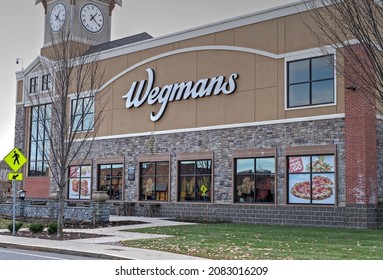 
Wegmans Supermarket Grocery Store, Burlington Massachusetts USA, November 25 2021