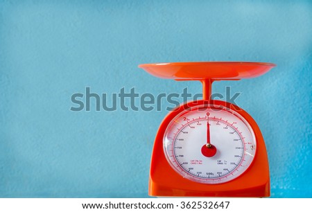 Weight Balance ,Weighing Scale food Machine with clipping path 