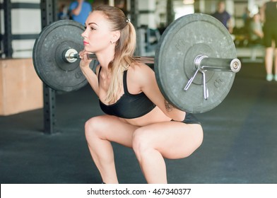Weight Lifter With Barbell