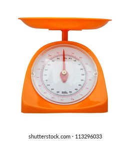 Weight Measurement Balance Isolated White Background Stock Photo (Edit ...