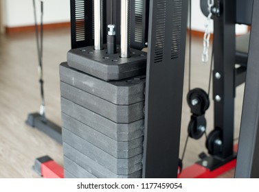 Weight On The Weightlifting Machine