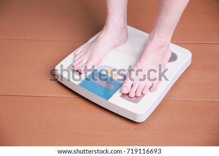 Weight scale image
