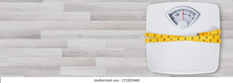 Weightloss Weight Scale In Bathroom. Scales Kilograms Balance 