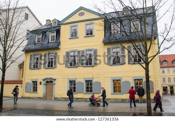 Weimar Jan 8 Schillers Haus House Stock Photo Edit Now 127361336