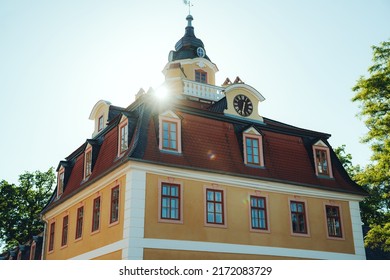 Weimar, Thuringia, Germany - 28 May 2022, The Baroque Belvedere castle 