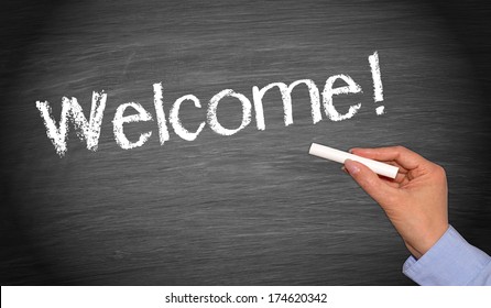 5,515 Welcome in chalk Stock Photos, Images & Photography | Shutterstock