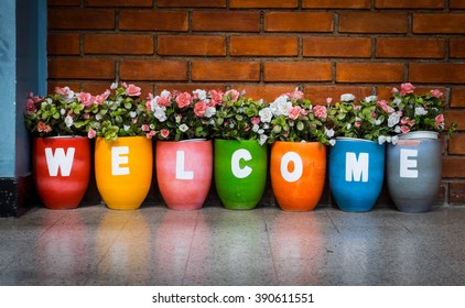 welcome - Shutterstock ID 390611551