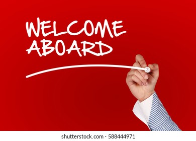 Welcome Aboard concept