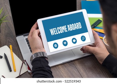 WELCOME ABOARD SCREEN CONCEPT