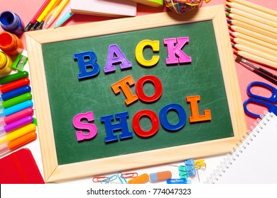 Welcome School Written Wooden Cubicle Letters Stock Photo (Edit Now ...