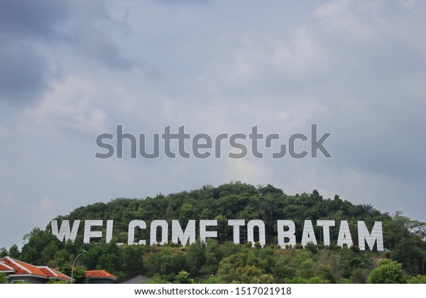 Welcome Batam Batam Island Indonesia August Stock Photo Edit Now 1517021918