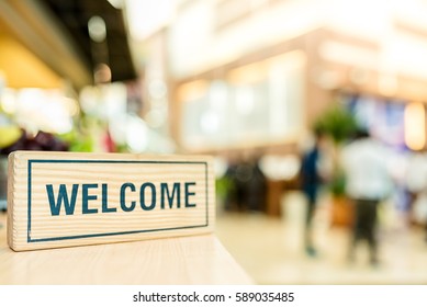 Welcome, Business Concept