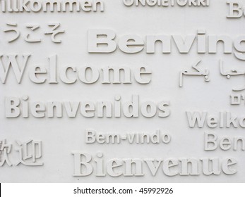 Welcome In Different Languages