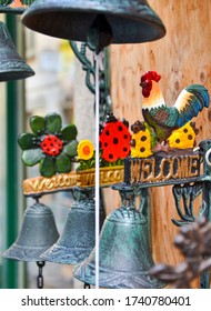 Welcome Door Bell Signs With Decorations