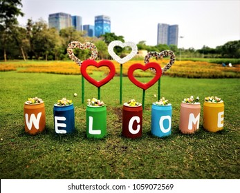 Welcome Home Sign