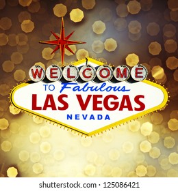 Las Vegas Sign Stock Photo (Edit Now) 124796614