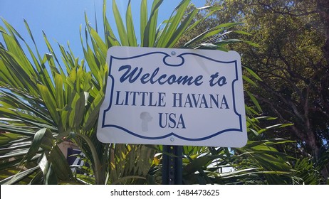 Welcome To Little Havana, Miami, USA