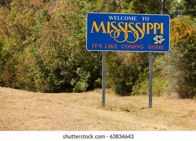 Welcome Mississippi State Sign Stock Photo 63834643 | Shutterstock