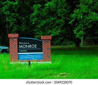 Welcome To Monroe Louisiana Sign