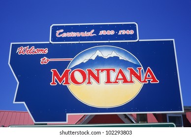277 Welcome To Montana Sign Images, Stock Photos & Vectors | Shutterstock