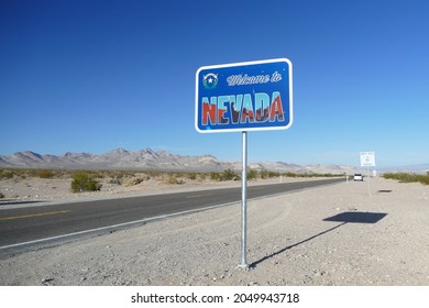 1,794 Welcome To Nevada Road Sign Images, Stock Photos & Vectors ...