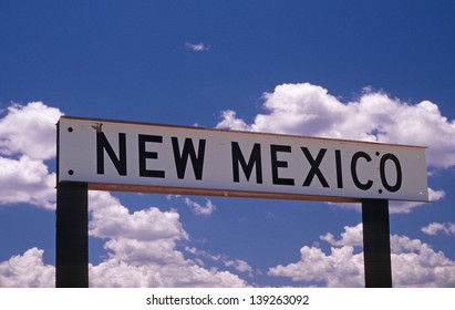 Welcome To New Mexico Sign