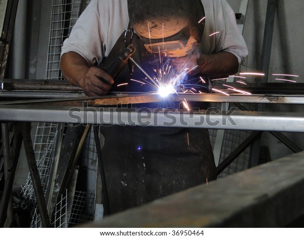 Welder B Stock Photo (Edit Now) 36950464