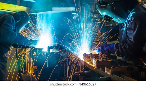 Welder Industrial Automotive Part In Factory