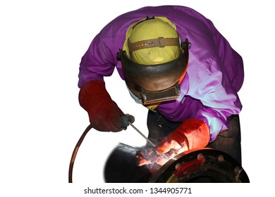 155 Tig Welder With Welding Gloves Isolated Images, Stock Photos ...