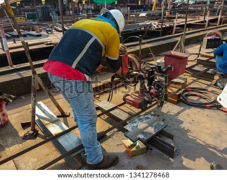 Welder Qualification Testing Wqt Process Submerged Arc Stock - 