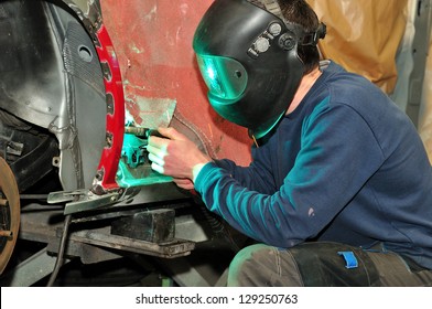 Welding Car Body.