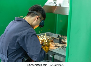 Welding ,Gas Welding With Student