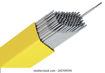 Welding Rods Isolated With Clipping Path