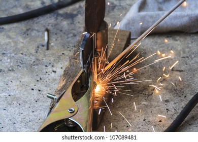 Welding work