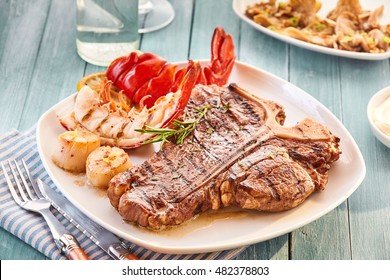 Surf And Turf Images Stock Photos Vectors Shutterstock