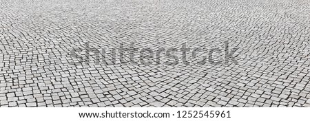 Well maintained rustic pavement