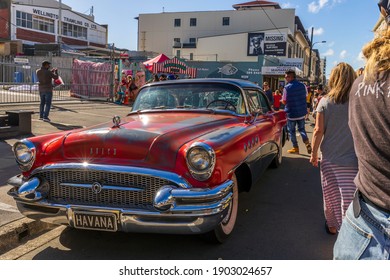 Wellington, New Zealand - March 24, 2018: Havana Brothers Bakehouse Car At Cuba Dupa Festival 2018 In Wellington, New Zealand.