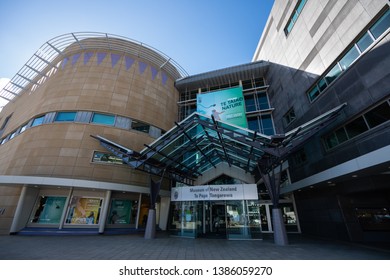 Wellington / New Zealand - May 1 2019: Te Papa Museum