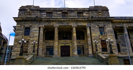 Wellington/New Zealand - January 
12 2018: New Zealand  Parliament House